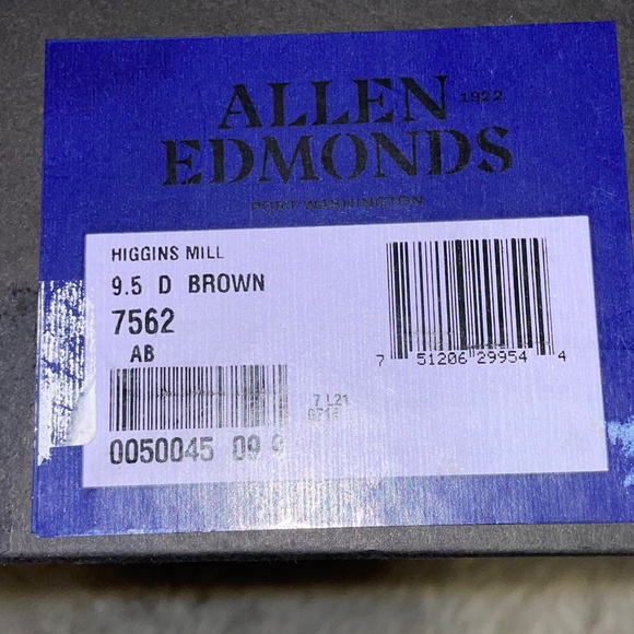 Allen Edmonds Higgins Mill Weather Proof Boot Men’s Size 9.5 D Brown - Picture 11 of 16